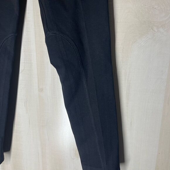 J. Crew black riding pants back exposed zipper, size 8 - Picture 4 of 15